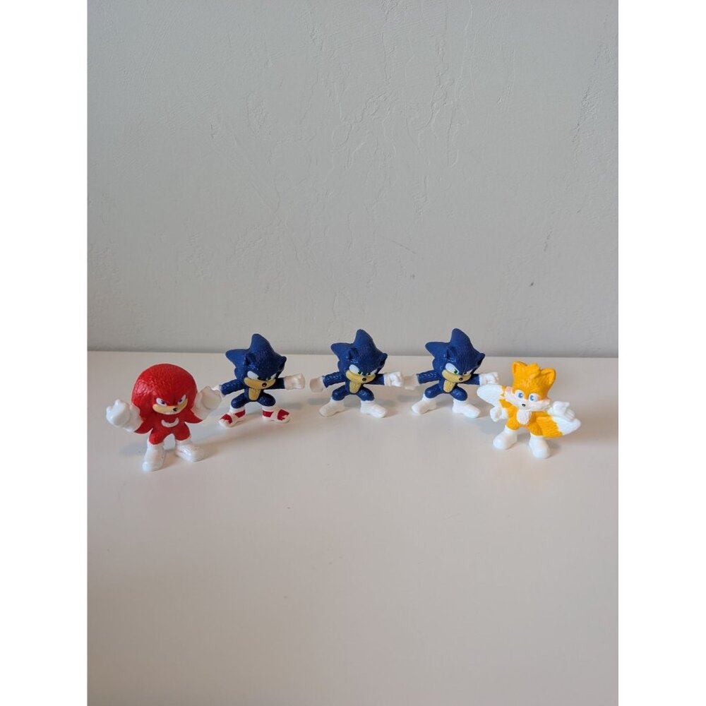Sonic The Hedgehog & Friends Figurine Set Of 5